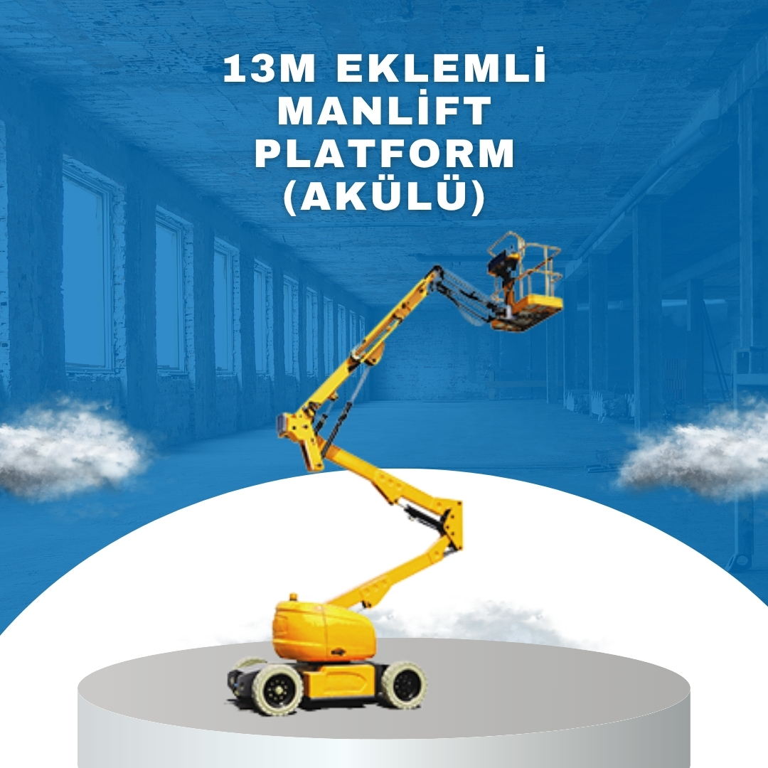13m eklemli manlift platform akulu