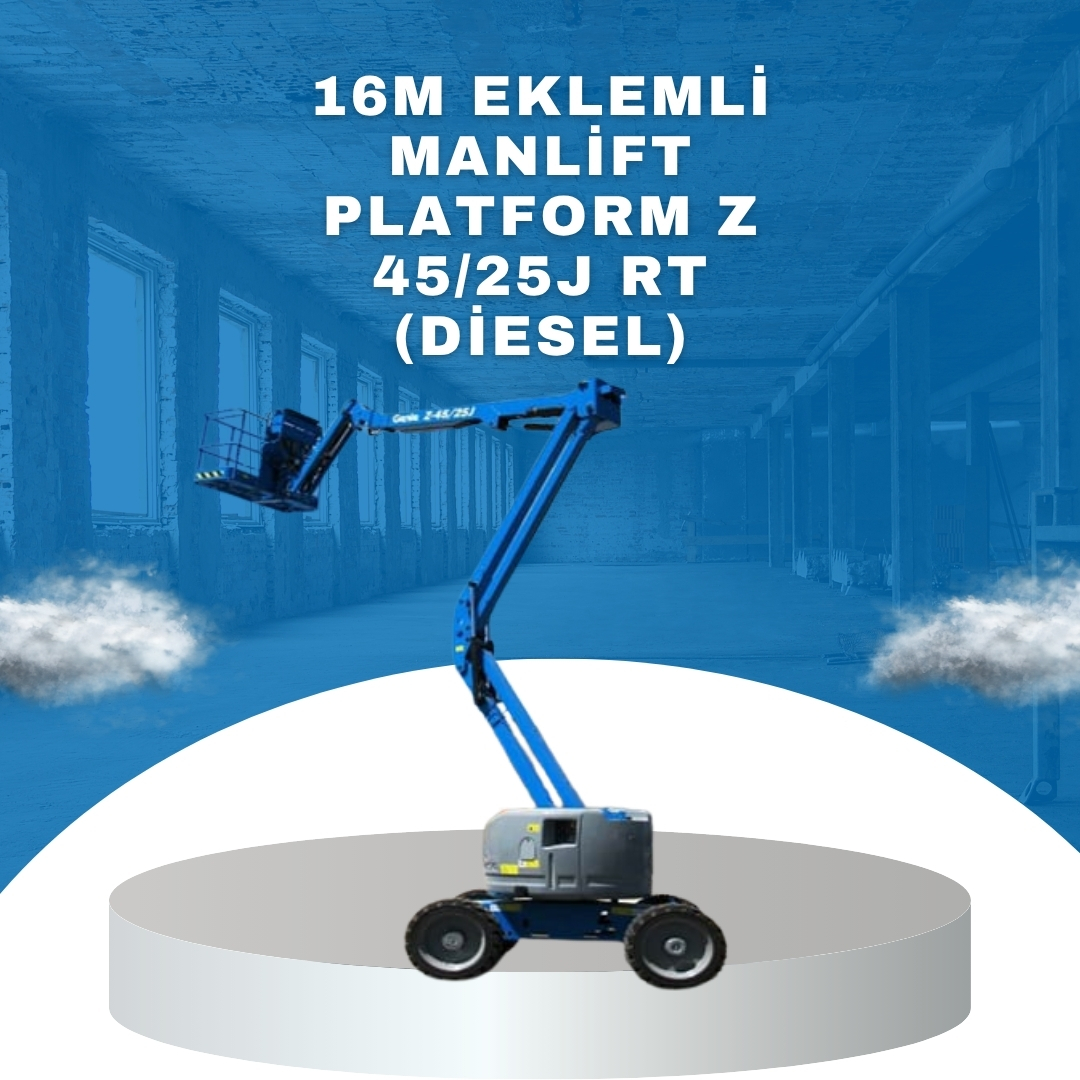 16m eklemli manlift platform z 45 25j rt diesel