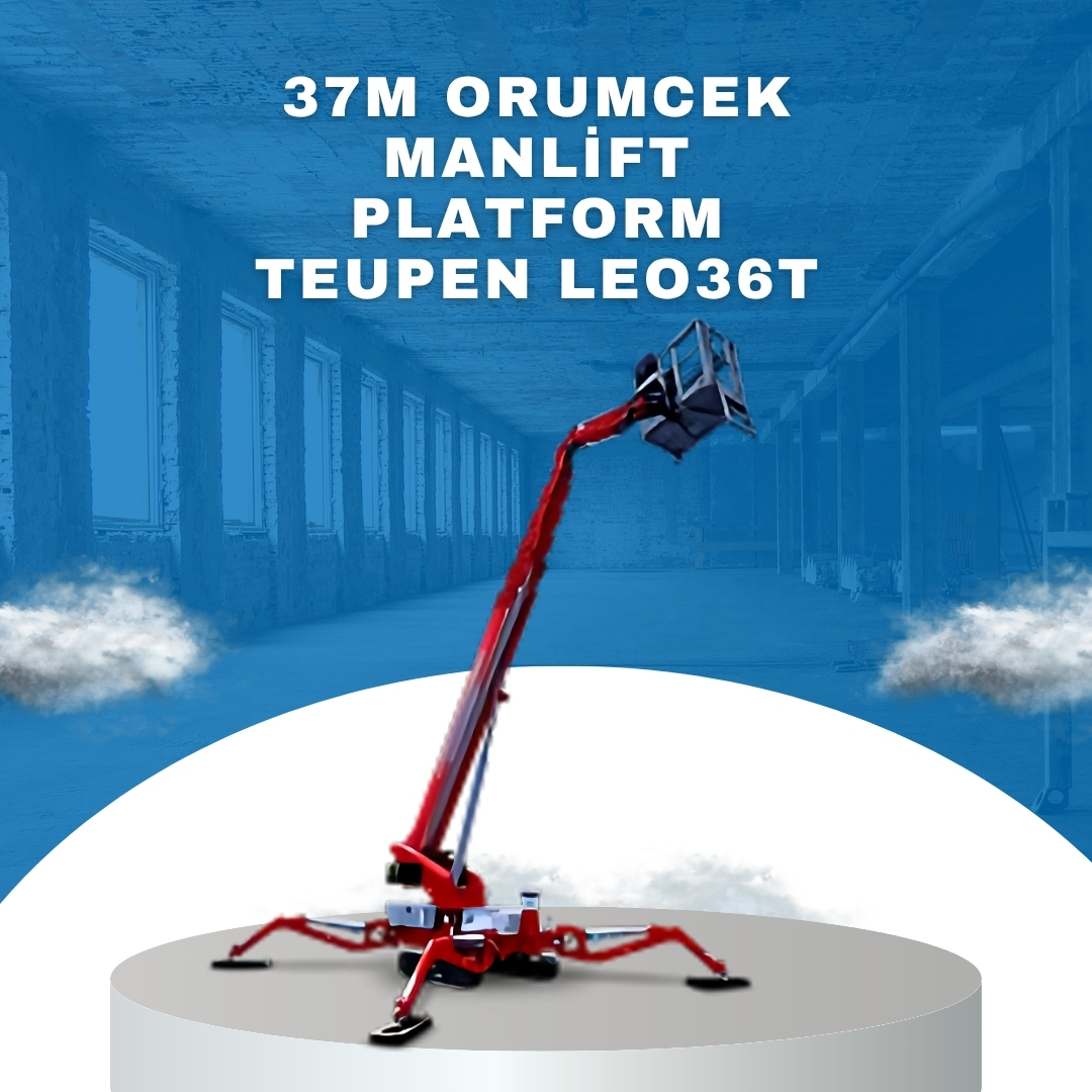 37m orumcek manlift platform teupen leo36t